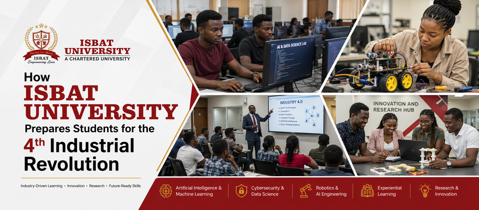 How ISBAT University Prepares Students for the 4th Industrial Revolution